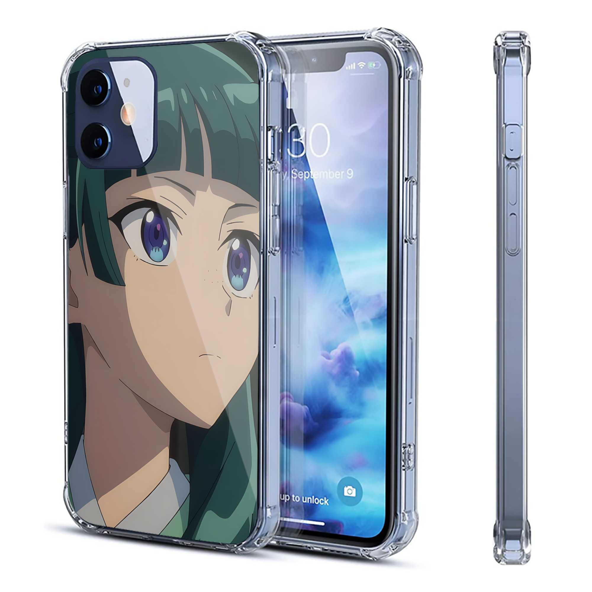 （画像用） 薬屋のひとりごと The Apothecary Diaries 【iPhone 12シリーズ対応】透明スマホケース（クリアソフトケース）